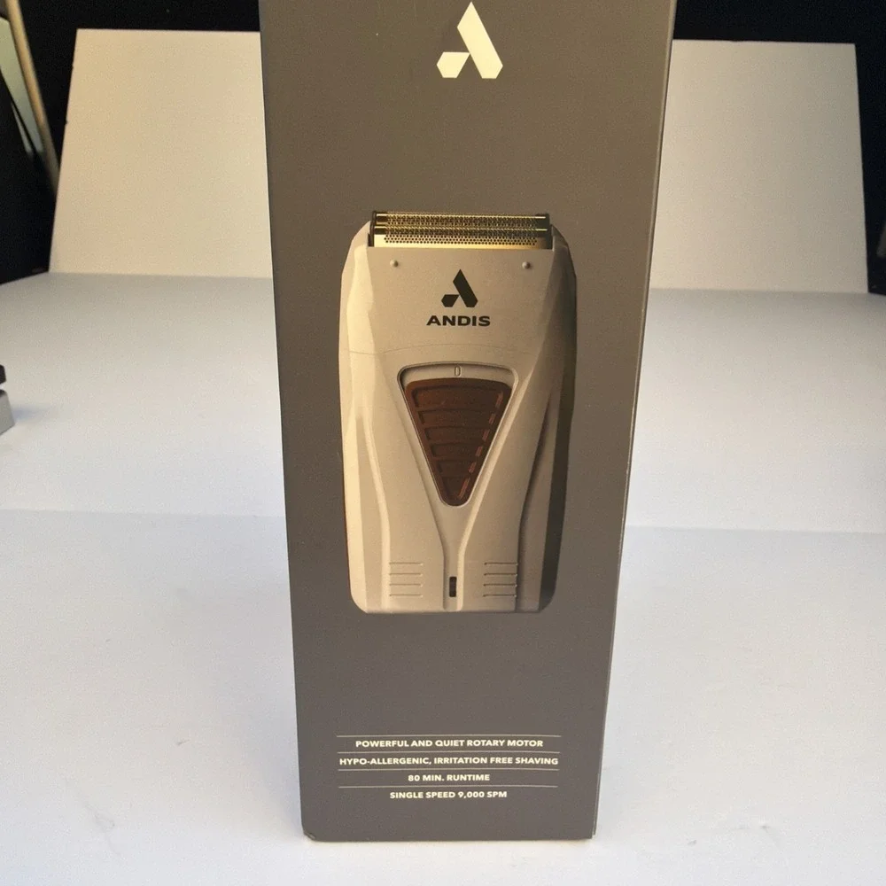 Andis Gold Titanium Foils Cord/Cordless Shaver Professional#17235 Tested